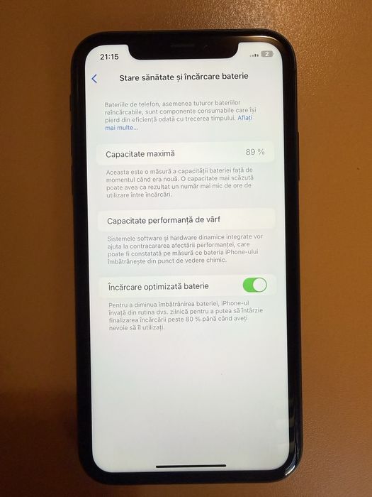 Vand iphone 11, 89% sanatate