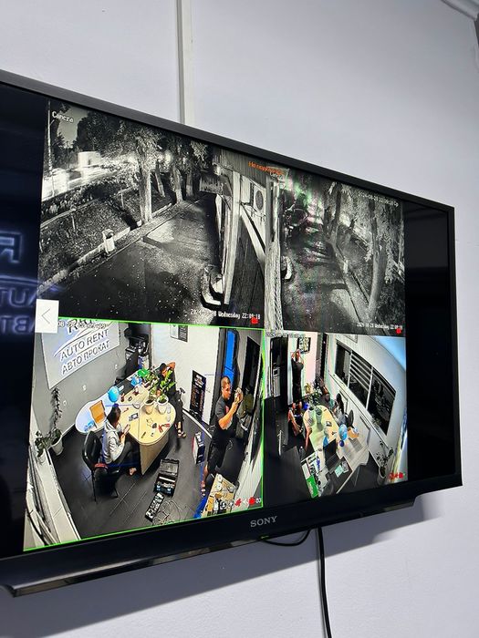 Установка камеры видеонаблюдения