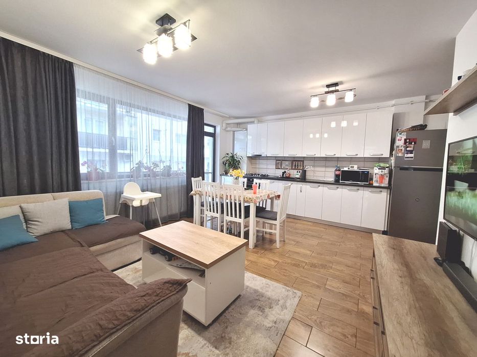 Apartament cu 3 camere, 61 mp, parcare, zona Stejarului — fotografia 1