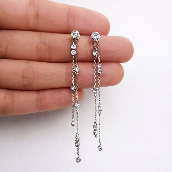 Серьги серебро 925