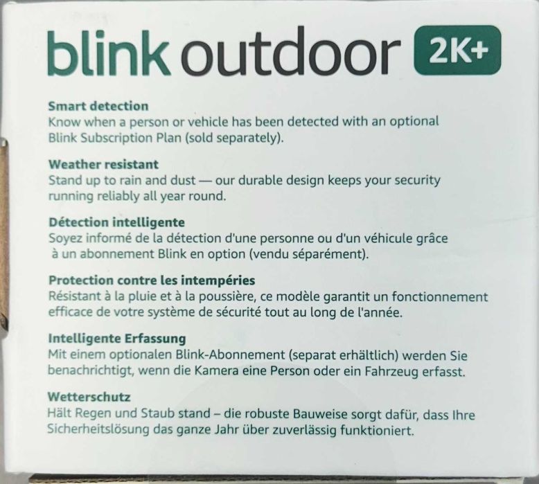 Camera de supraveghere BLINK OUTDOOR CAMERA [#16977#]