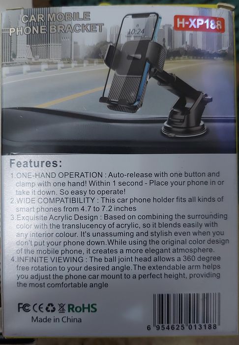 Держатель телефона и магнитный кабель (3в1)