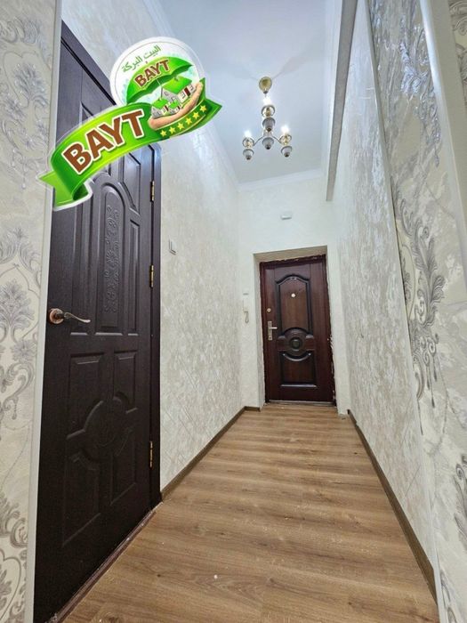 НОВОСТРОЙКА 2/1/9 Чистый Ремонт Сергели-6А Метро 5мин Продаётся-