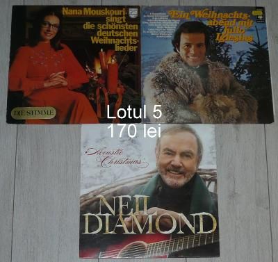 Vinil Colinde romanesti si straine,Crăciun,Christmas,loturi de câte 4