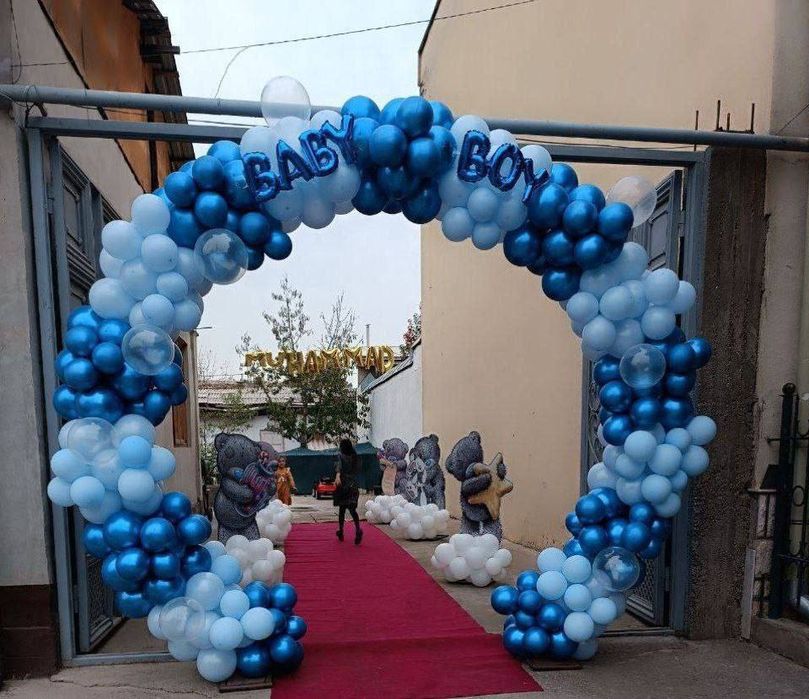 500.000 Sharli oformileniya afarmileniya / оформление шарами