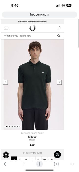 Fred Perry - нова мъжка тениска