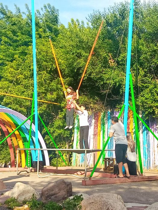 Тарзанка рогатка атракцион