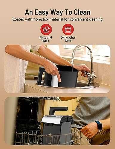 Въздушен фритюрник Symdral 5L здравословно готвене Air Fryer кухня дом