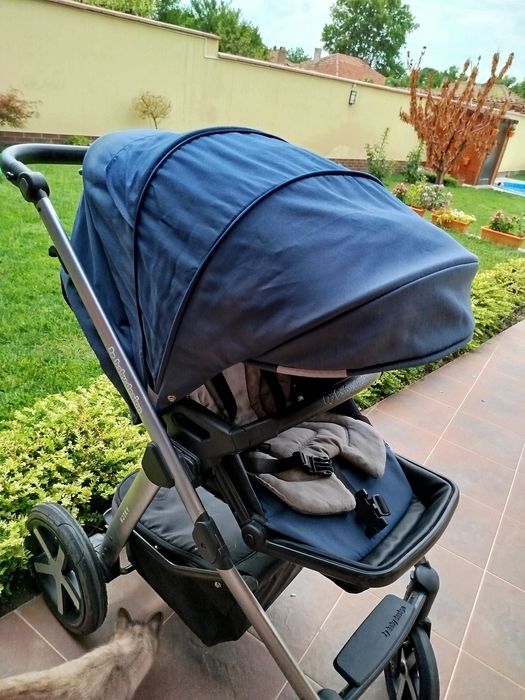 Бебешка количка Baby Design Husky 2 в 1 - Navy