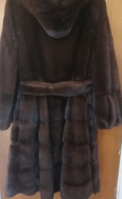 Шуба норковая тёплая