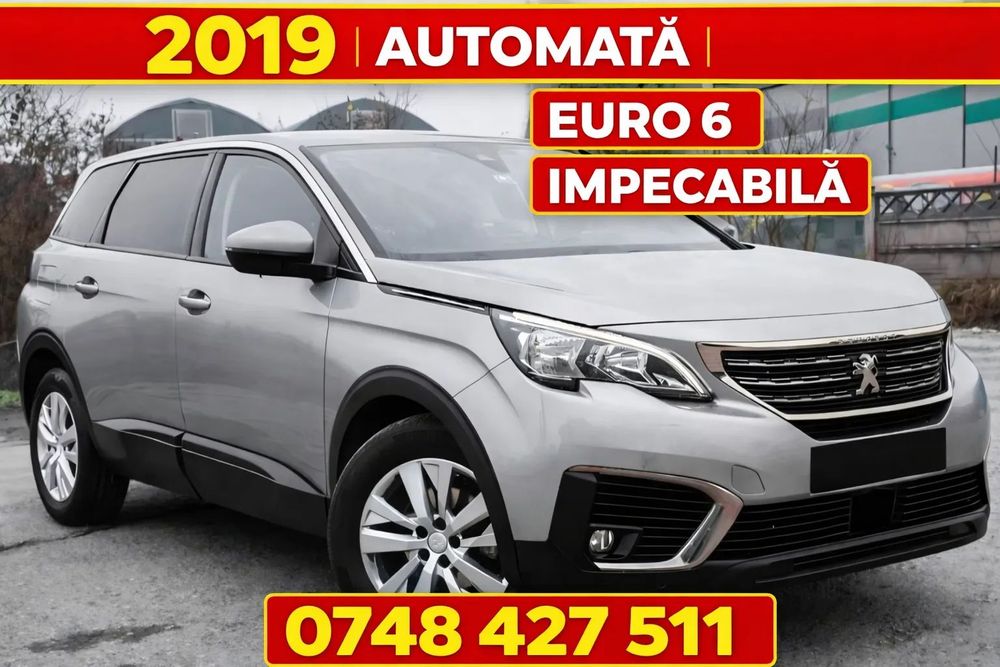 Peugeot 5008 Peugeot 5008 2019 Euro 6 | Automat | 7 Locuri | SUV Confortabil