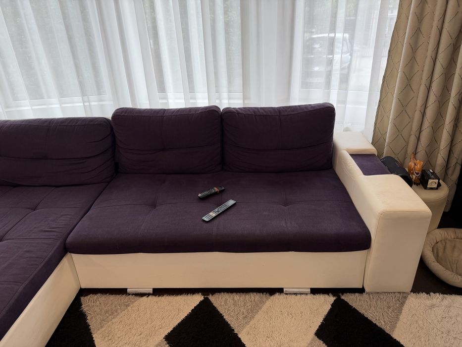 Vand coltar extensibil cu lada