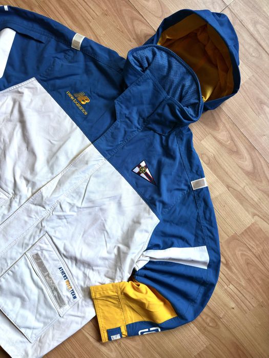 Yachting rain jacket jacheta hooded New Balance Olympic games '04
