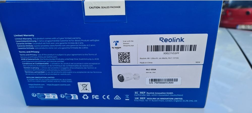 Camera Reolink RLC-12 12A noua
Camera de supraveghere