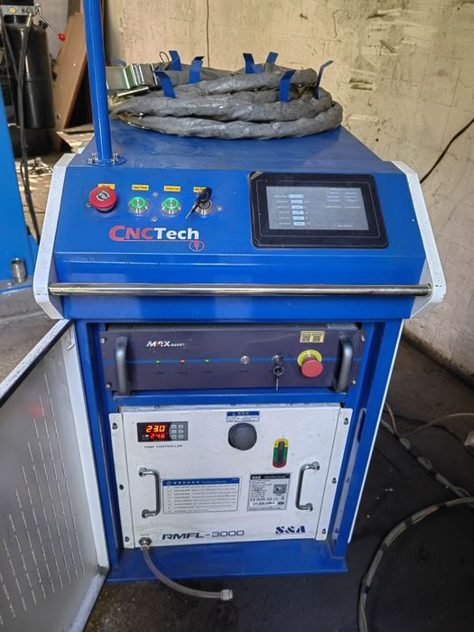 Лазер за почистване на метал и камък