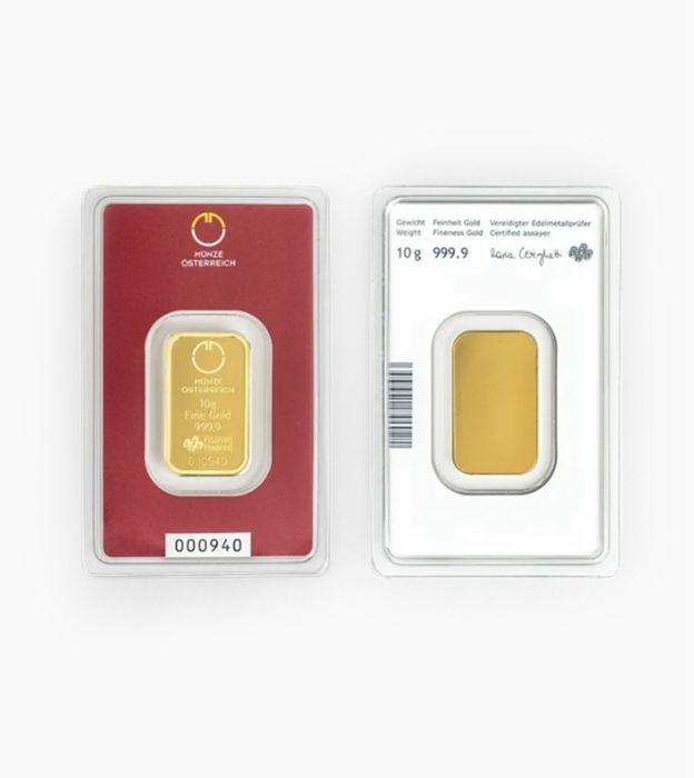 Lingou aur 24 k Múnze Österreich