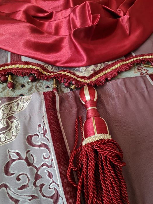 Шторы 2,5 метра с ламбрикенами