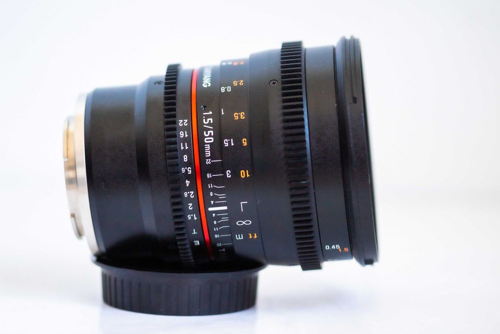 Obiectiv Cinematic SAMYANG 50 mm t 1.5 IF AS UMC VDSLR MK II - SONY FE
