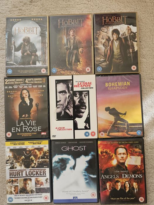 Оригинални DVD на Английски език от лична колекция