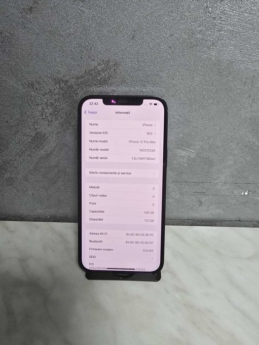 iPhone 12 PRO MAX 128GB Blue Bmg Amanet 97942