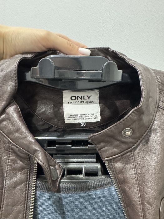 Кожаная куртка от Only