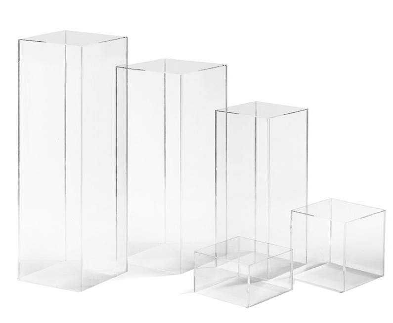 Колони и маси от акрилно стъкло/плексиглас