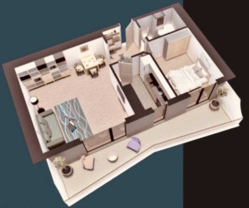 Apartament cu 2 camere în proiectul exclusivist Olimp Tower