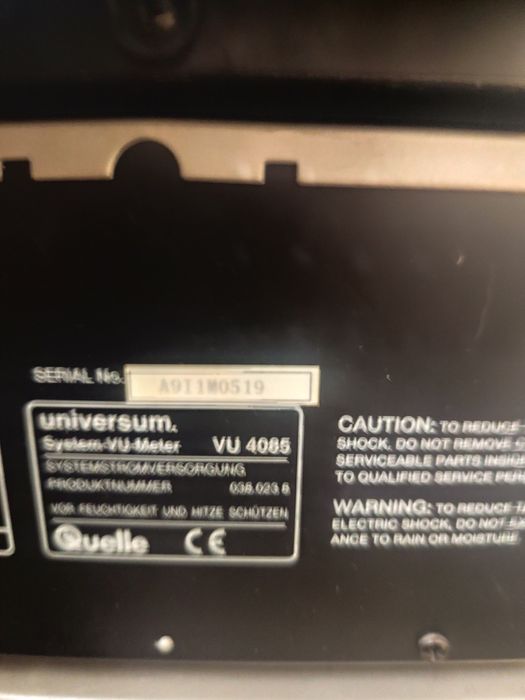 Уредба Universum VU 4065