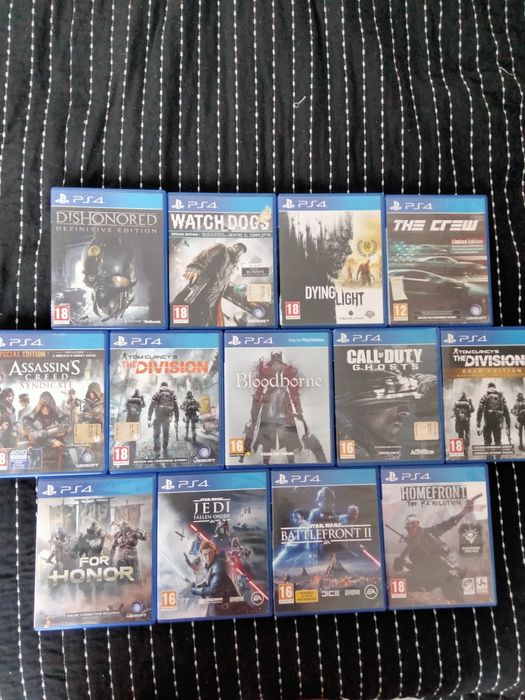 Colecție 13  jocuri PS4
