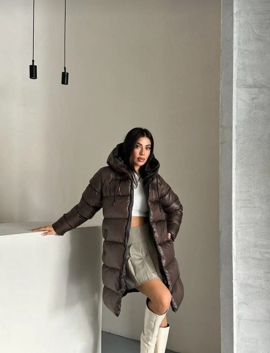 Дамско дълго яке.