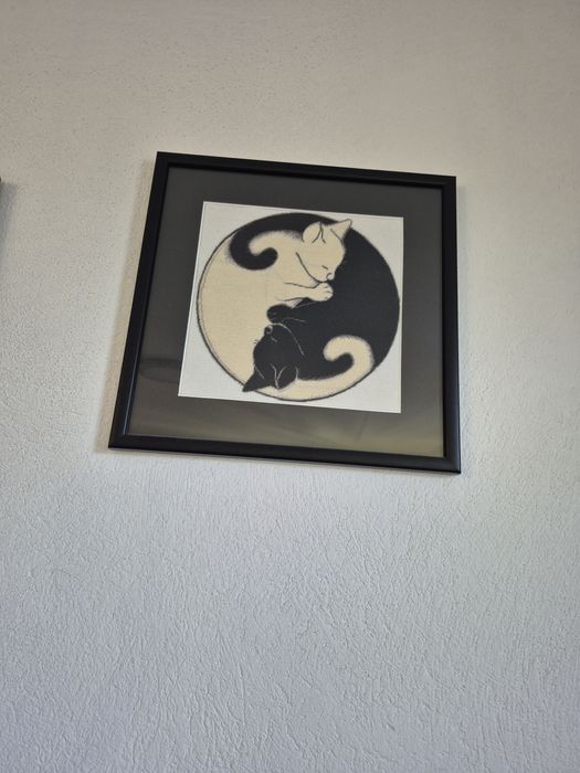 Set 3 goblene Zweigart Pisici