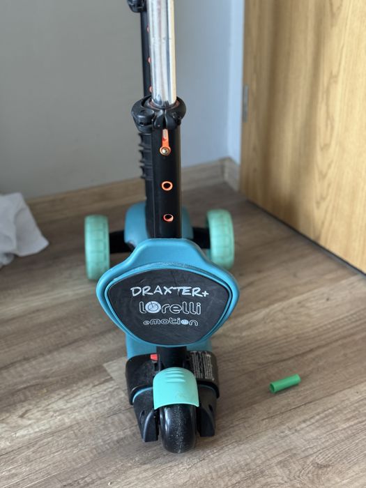 Детска тротинетка със седалка Lorelli DRAXTER PLUS MINT