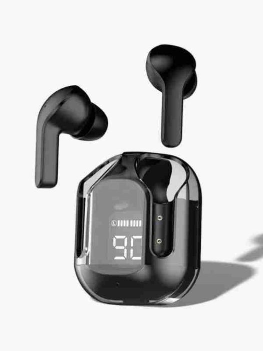 Беспроводные наушники с дисплеем, микрофоном и шумоподавлением