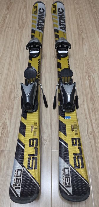 Schiuri Junior Atomic SL9 (130 cm) – Stare tehnică bună
