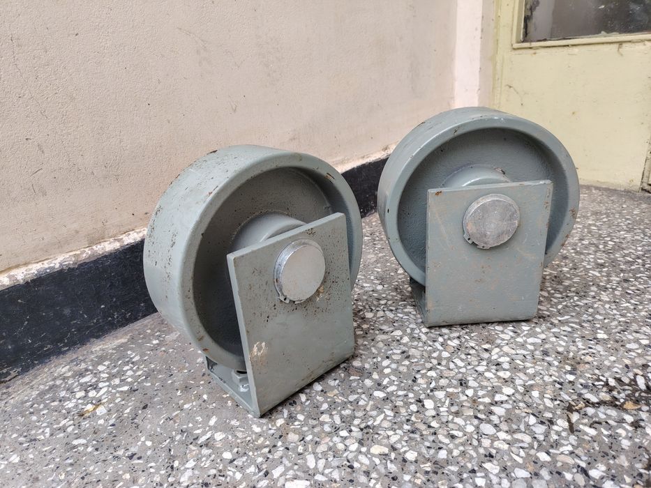 Метални колела, ролки