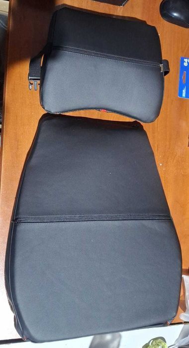 Set perna cervicala & suport lombar Ergocar, spuma cu memorie