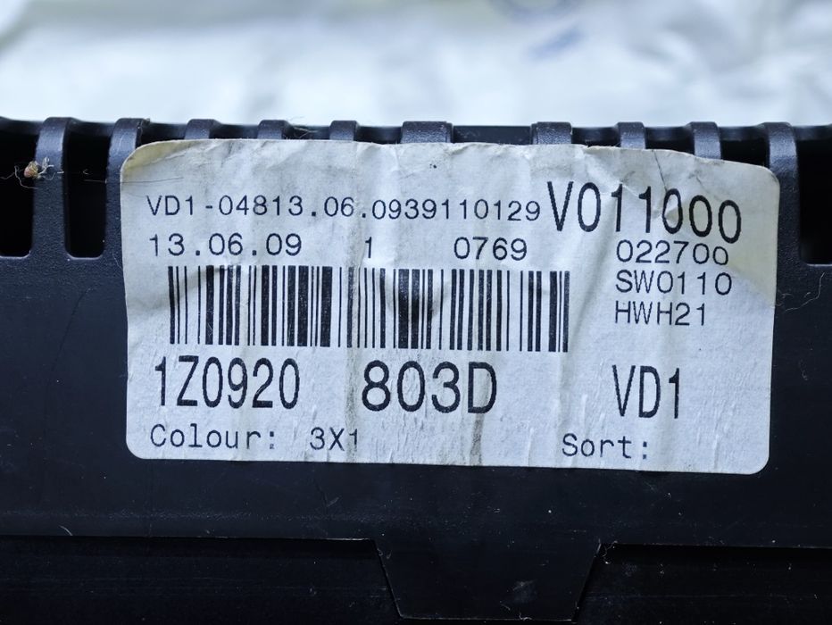 Табло Шкода Октавия 2