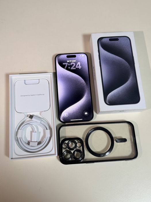 iPhone 15 Pro 5G 128GB Ca Nou Titanium Blue