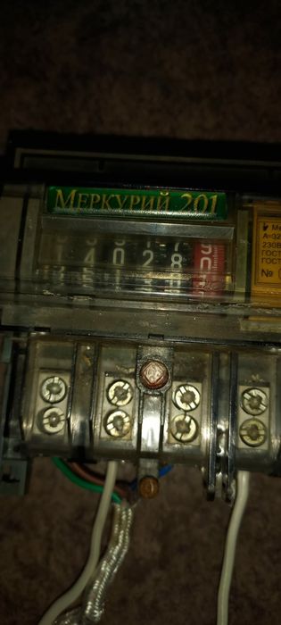 Продам Электросчетчик Меркурий 201 Работает.