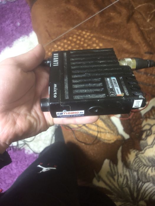 Kit statie radio CB Avanti micro Pro Version + Antena  radio
