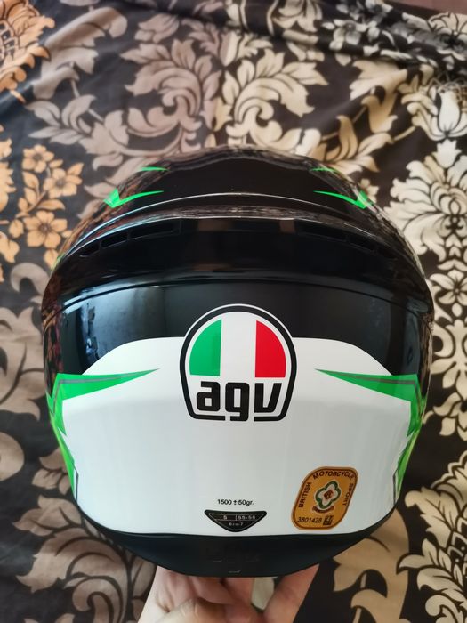 Каска за мотор AGV K1 KRIPTON Green