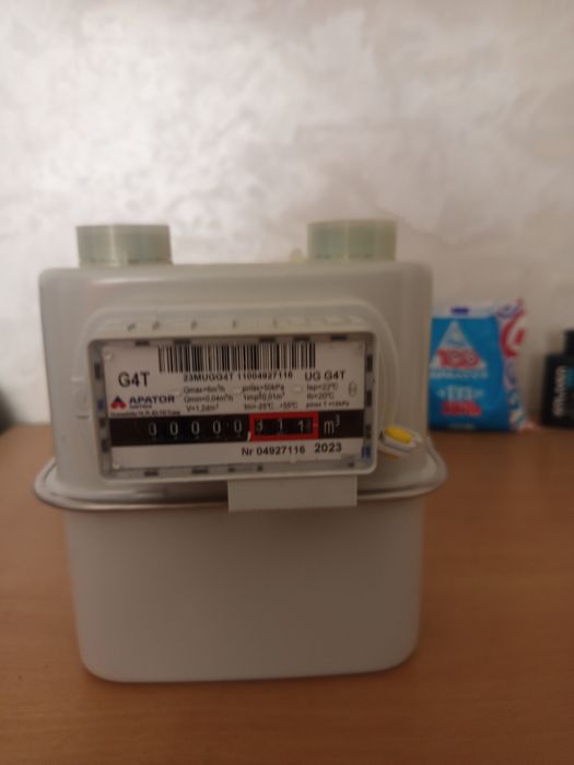 Газовый счетчик G4 новый