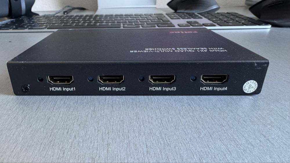 Quad 4xHDMI roline