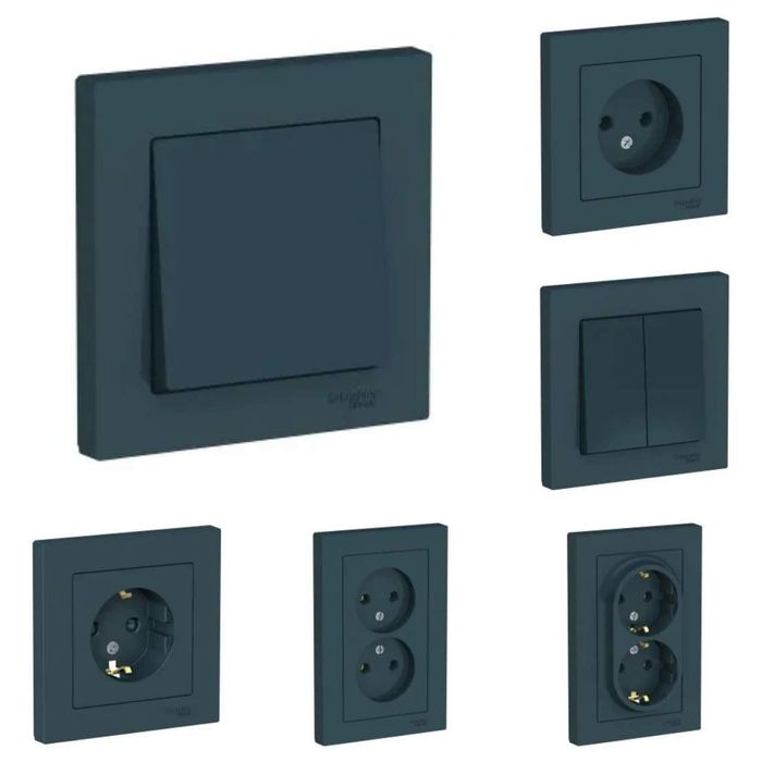 Розетки и выключатели schneider