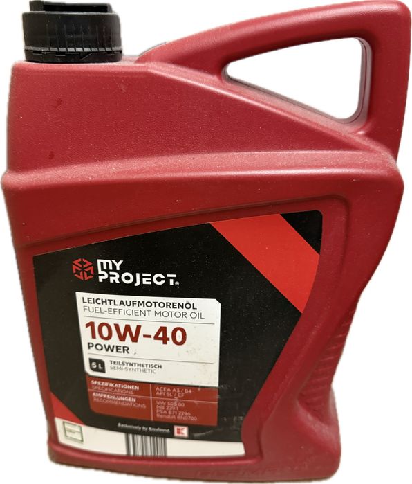 Моторно масло 10W-40 My Project Kaufland 5 литра