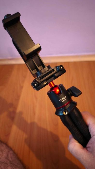 Trepied flexibil Ulanzi MT-11 + suport telefon inclus – stare foarte buna