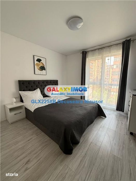 Garsoniera Mobilata Utilata in Militari Residence 380 Euro