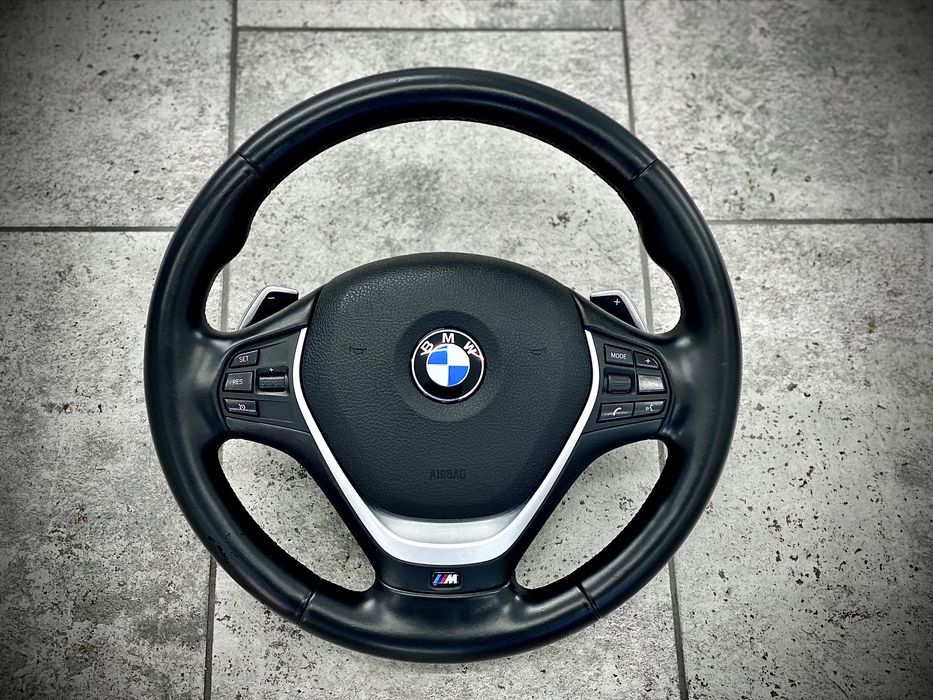 Volan BMW M-Paket cu padele seria 1 seria 3 f20 f21 f22 f23 f30