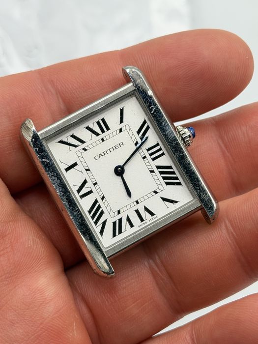 Cartier 3169 Tank solo Proiect quarz 27.4 mm