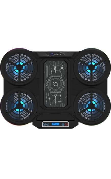 Suport/Cooler laptop AQIRYS Zenith 17" RGB – stare ca nouă